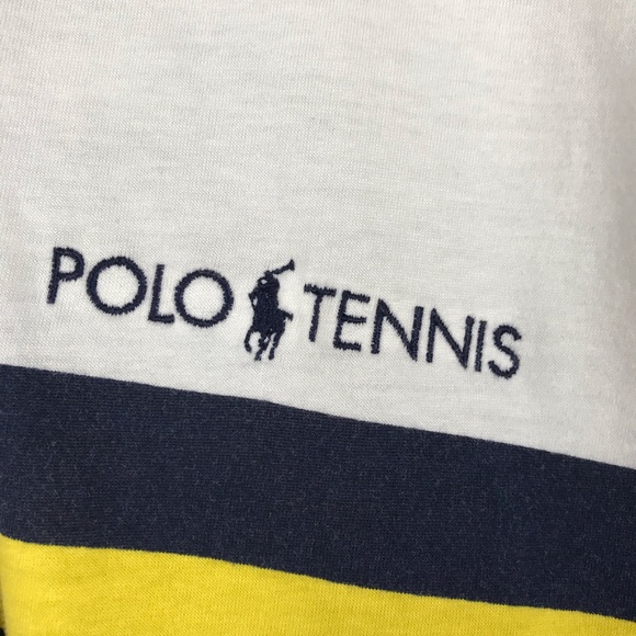Vintage 1990s Ralph Lauren Polo Tennis Polo Shirt - Picture 5 of 5